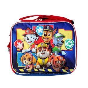 Paw Patrol Lunch Box Kids Lunch Bag Boys Girls Unisex School Lunchbox Blue